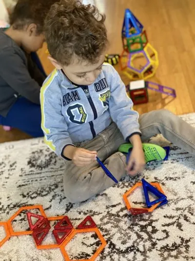 Kind malt KiTa Luftibus